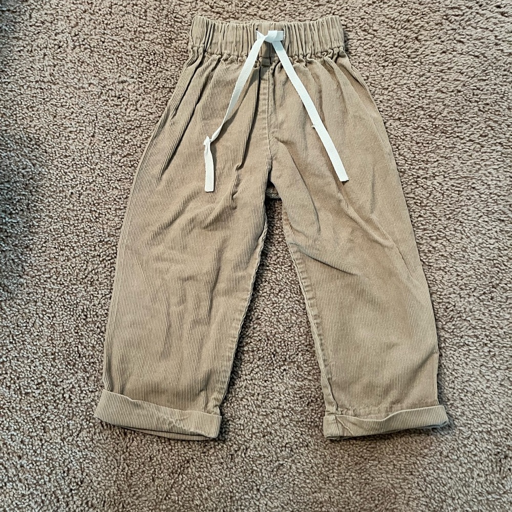 Bella Bliss khaki corduroy pants